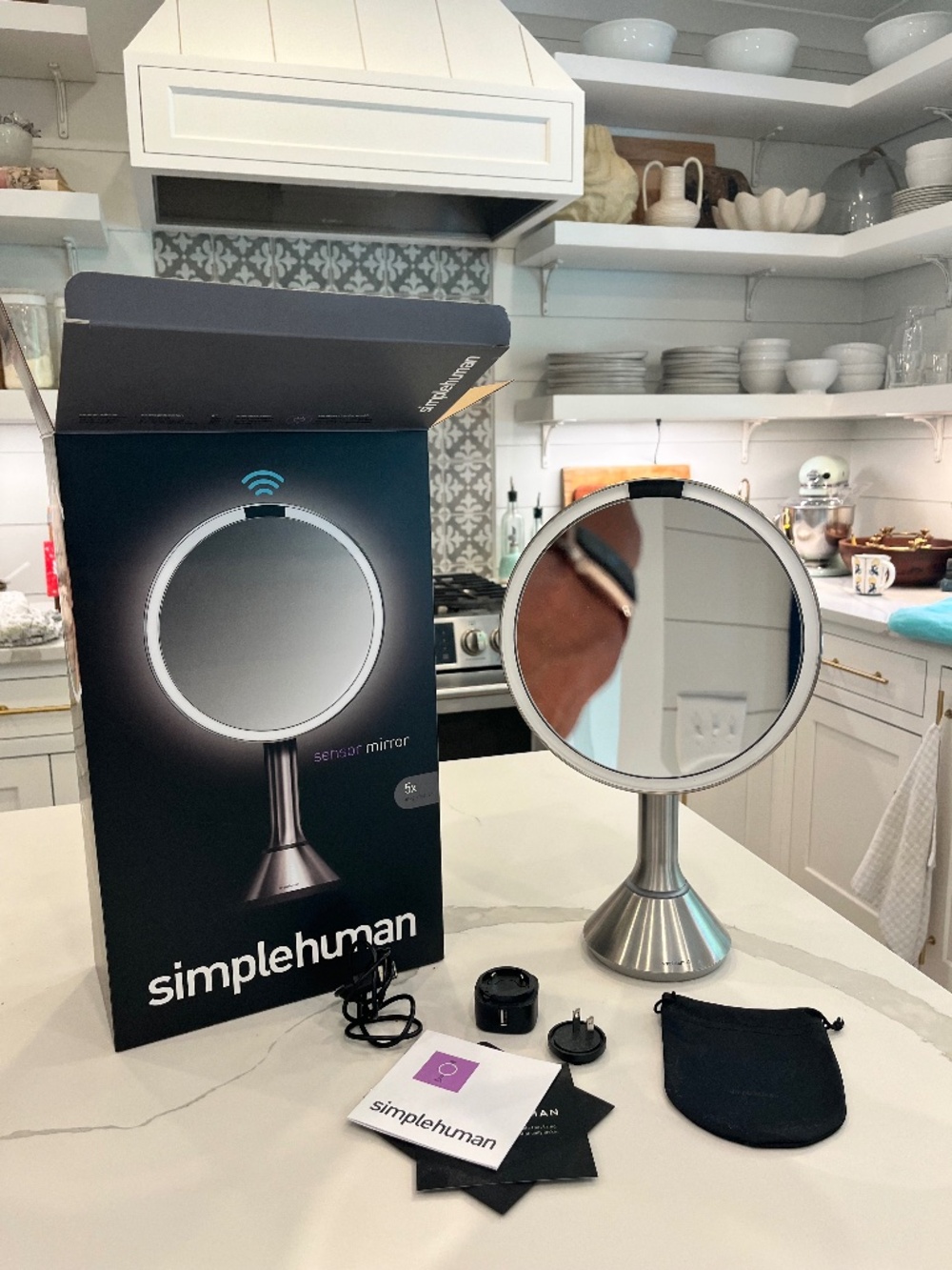 NEW IN BOX Simplehuman 8" Sensor Mirror